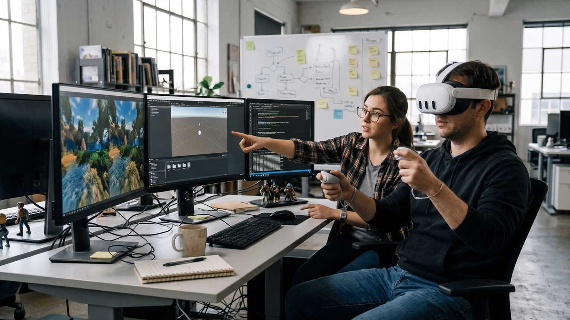 VR Game Development Balances Interaction, Performance and Feel